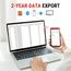 ThermoPro Thermometer Hygrometer 80m Bluetooth Raumthermometer Innen Temperatur und Luftfeuchtigkeitsmesser mit APP Datenexport für Innenraum, Büro, Weinkeller, Gewächshaus 3 Stücke
