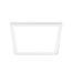 BRILONER - LED Deckenlampe mit indirektem Licht, flach, neutralweißes Licht, Lampe, Deckenleuchte, Wohnzimmerlampe, LED Panel, Küchenlampe, Deckenbeleuchtung, 24x24x3 cm, Weiß