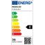 MGEELED Deckenlampe LED Deckenleuchte, 36W 4000K 4300LM IP44 Wasserfest Rund Flach Badlampe Decke Modern Schlicht Lampe Ultra Dünn für Badezimmer Küche Wohnzimmer Keller Schlafzimmer Flur Ø23CM