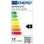 ANTENLICHT LED Feuchtraumleuchte 60CM mit 18W 1980Lumen Kaltlweiß 5000k, Einfache Montage Wannenleuchte Flach Deckenleuchte Wasserfest IP65 Werkstattlampe für Büro Keller Garage, Weiß