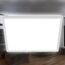 BRILONER - LED Deckenlampe mit indirektem Licht, 3cm flach, neutralweiße Lichtfarbe, Lampe, Deckenleuchte, Wohnzimmerlampe, LED Panel, Küchenlampe, Deckenbeleuchtung, Schlafzimmerlampe, 29,3cm, Weiß