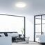BRILONER - LED Deckenlampe mit indirektem Licht, 3cm flach, 22W 3.000lm, neutralweiße Lichtfarbe, Lampe, Deckenleuchte, Wohnzimmerlampe, LED Panel, Küchenlampe, Schlafzimmerlampe, Flur, ø42cm, Weiß