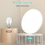 MGEELED Deckenlampe LED Deckenleuchte, 36W 4000K 4300LM IP44 Wasserfest Rund Flach Badlampe Decke Modern Schlicht Lampe Ultra Dünn für Badezimmer Küche Wohnzimmer Keller Schlafzimmer Flur Ø23CM