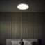 BRILONER - LED Deckenlampe mit indirektem Licht, flach, neutralweißes Licht, Lampe, Deckenleuchte, Wohnzimmerlampe, LED Panel, Küchenlampe, Deckenbeleuchtung, 24x3 cm, Weiß