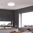 BRILONER - LED Deckenlampe mit indirektem Licht, flach, neutralweiße Lichtfarbe, Lampe, Deckenleuchte, Wohnzimmerlampe, LED Panel, Küchenlampe, Deckenbeleuchtung, 29,3x2,8 cm, Weiß