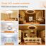 slochi LED Deckenleuchte, 59CM 52W 5200LM Deckenlampe Flach Dimmbar mit Fernbedienung, 1800K Nachtlicht Warm, 3000K-6500K Schlafzimmer Lampe für Schlafzimme Wohnzimmer Kinderzimmer Rund, Weiß