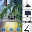AGOTD Solar Hängelampe, Solarlampen für Außen Hängend mit Fernbedienung, 920LM 3 Farbtemperatur Solar Lampe Outdoor IP65 Wasserdichte Solar Hängelampen für Garten Terrasse Balkon Pavillon