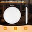 NEEMOSI LED Deckenleuchte mit Nachtlicht - 24W Deckenlampe Dimmbar mit Fernbedienung&Timer, Rund Flach Lampe für Schlafzimme Wohnzimmer Küche Badezimmer Kinderzimmer Ø29.5cm