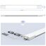 ANTENLICHT 10 Stücke LED Feuchtraumleuchte 120CM mit 36W 3960Lumen Kaltlweiß 5000k, Einfache Montage Wannenleuchte Flach Deckenleuchte Feuchtraum IP65 Werkstattlampe für Büro Keller Garage, Weiß