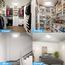 Toowell 10000mAh Akku Lampe mit Bewegungsmelder Innen Batteriebetriebene Deckenleuchte LED Deckenlampe Akku Licht mit Bewegungsmelder Batterie Leuchte für Garage Keller Badzimmer, Warmweißes Licht