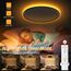 NEEMOSI LED Deckenleuchte mit Nachtlicht - 24W Deckenlampe Dimmbar mit Fernbedienung&Timer, Rund Flach Lampe für Schlafzimme Wohnzimmer Küche Badezimmer Kinderzimmer Ø29.5cm