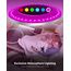zemty LED Deckenleuchte Dimmbar, RGB Farbwechsel Deckenlampe mit Fernbedienung, 24W 3200LM 30CM Nickelfarbe Badezimmer lampe Decke IP54 Wasserfest für Bad Schlafzimmer Kinderzimmer Jugendzimmer