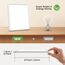 zemty 2Pack Deckenlampe LED Deckenleuchte Flach, 3Farben - 3000K/4000K/6500K, IP44 Wasserfest Quadrat Badlampe Decke, 2100LM Modern LED Decklit für Flur küche Badezimmer Schlafzimmer Büro, Ø22CM