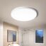 JONMONSM Deckenleuchte 18W, 2000 LM LED Deckenlampe Kaltweiß, Energieeffizienz D, für Flur, Treppenhaus, Abstellraum, Schlafzimmer, Badezimmer, Einfache Installation, Flimmerfrei
