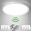 OPPEARL [10 Stücke Lampe mit Bewegungsmelder Innen 23CM,18W Deckenleuchte mit Bewegungsmelder Rund, 4000K LED Deckenlampe Bewegungsmelder als Flurlampe, Balkon/Garage/Keller/Abstellraum Lampe