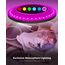 zemty LED Deckenleuchte Dimmbar, RGB Farbwechsel Deckenlampe mit Fernbedienung, 24W 3200LM 30CM Kupferbraun Badezimmer lampe Decke IP54 Wasserfest für Bad Schlafzimmer Kinderzimmer Jugendzimmer