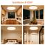 JONMONSM Led Deckenleuchte 24W Warmweiß, 3000K 3000LM Deckenlampe LED IP54 Wasserfest Led Lampen Deckenlampen für Wohnzimmer, Schlafzimmer, Badezimmer,Balkon, Korridor, 300 * 40mm