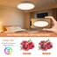 JONMONSM Led Deckenleuchte 24W Warmweiß, 3000K 3000LM Deckenlampe LED IP54 Wasserfest Led Lampen Deckenlampen für Wohnzimmer, Schlafzimmer, Badezimmer,Balkon, Korridor, 300 * 40mm