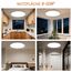 JONMONSM Ultradünne LED Deckenlampe, 25W Badlampe Rund Flach Deckenleuchte, 6000K 3900LM Modern Schlicht Lampe Dünn für Wohnzimmer Badezimmer Schlafzimmer Küche Balkon Keller Büro, 300 * 16mm