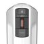 Krups 3 Mix 4000 Handmixer, 450 Watt, robustes Design, variabler Geschwindigkeitsregler, Turbo- und Auswurf-Funktion, inkl. 2 Rührbesen und 2 Knethaken, weiß/grau, GN4001