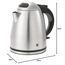 WMF Stelio Wasserkocher Edelstahl 1,2l, elektrischer Wasserkocher mit Kalk-Wasserfilter, 2400 W, Wasserstandanzeige beleuchtet, edelstahl matt