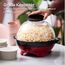Gadgy Popcorn Maschine groß - Retro Popcorn Maker 5 L - Popcorn Maker mit Antihaftbeschichtung und abnehmbarer Heizfläche - Popkorn Maschine rot - Popcornmaschine 800W - Popcorn machine