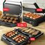 Tefal Kontaktgrill SuperGrill 3in1 – 2200 W, XL-BBQ-Funktion, 800 cm² Grillfläche, 3-fach Ofenposition, Thermostat, antihaftbeschichtet, Schwarz/Silber, GC520DE0