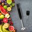 Bonsenkitchen 3 in 1 Elektrischer Stabmixer, 1000W Pürierstab Mit Messbecher und Schneebesen, 2 Geschwindigkeitsstufen, für Milchshake, Püree, Sauce, HB3202 (Schwarz)