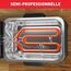 Tefal FR5111 Filtra Pro Inox & Design Fritteuse | 2400 Watt | Fassungsvermögen: 3 Liter Öl | exklusive System Filterung | Temperaturwahl: 150°C - 190°C | Timer | Edelstahl