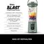 Ninja Blast Tragbarer Mixer / Blender / Smoothie Maker, 530ml Becher, Auslaufsicherer Deckel, Leistungsstarker Mini Standmixer, Kabellos & Wiederaufladbar, Zerkleinert Eis & Obst, Grün, BC151EUEM