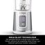 Ninja Blast Tragbarer Mixer / Blender / Smoothie Maker, 530ml Becher, Auslaufsicherer Deckel, Leistungsstarker Mini Standmixer, Kabellos & Wiederaufladbar, Zerkleinert Eis & Obst, Weiß, BC151EUWH