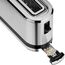 WMF Küchenminis Toaster Langschlitz mit Brötchenaufsatz, 2 Scheiben, XXL, Bagel-Funktion, Langschlitztoaster mit 7 Bräunungsstufen, 900W, Toaster edelstahl matt