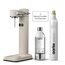 Aarke Carbonator 3, Premium Wassersprudler, Sand Finish + Aarke 60L CO2-Zylinder, 100% erneuerbares CO2