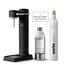 Aarke Carbonator 3, Premium Wassersprudler, Mattschwarz Finish + Aarke 60L CO2-Zylinder, 100% erneuerbares CO2