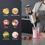 FRESKO Stabmixer, 1000W Edelstahl pürierstab mit 12 Geschwindigkeitsstufen, TURBO-Taste, 700ml Becher mit Deckel für die Zubereitung von Soße, Babynahrung und Suppe