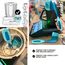 Calotti® Drehkellenspatel Silikon +, für Thermomix® TM7®,TM6®,TM5® und TM31®. Einfaches Aufnehmen von Mixgut dank flexibler Silikonflanke und patentierter Zentrierfunktion - Made in Germany