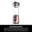 Ninja Blast Kabelloser Mini-Mixer, 530 ml, 2er-Pack, Auslaufsicherer Trinkdeckel, Wiederaufladbar, Smoothies & Proteinshakes für Unterwegs, Mixt Eis & Gefrorenes Obst, Roségold & Silber, BC151UKEUGV