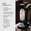 Aarke Carbonator 3, Premium Wassersprudler, Mattschwarz Finish + Aarke 60L CO2-Zylinder, 100% erneuerbares CO2