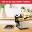 Tefal FR5111 Filtra Pro Inox & Design Fritteuse | 2400 Watt | Fassungsvermögen: 3 Liter Öl | exklusive System Filterung | Temperaturwahl: 150°C - 190°C | Timer | Edelstahl