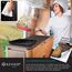KESSER® Induktionskochplatte Induktionskochfeld 1 Platte 2100W Tragbares 28cm Kochplatte + 3x Mikrofasertuch + 1x Rezeptbuch, 9 Heizstufen, 8-Stunden-Timer, Touch-Steuerung, Booster-Funktion 220-240V