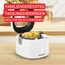 Tefal Filtra Vision Fritteuse, 1-kg-Fassungsvermögen, extragroßes Sichtfenster, modernes Design, einklappbarer Griff, herausnehmbare Teile, Timer, Temperatursteuerung, Weiß, FF2541E0