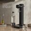 Aarke Carbonator 3, Premium Wassersprudler, Mattschwarz Finish + Aarke 60L CO2-Zylinder, 100% erneuerbares CO2