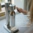 Aarke Carbonator 3, Wassersprudler aus Edelstahl im modernen Kupfer Finish mit BPA-freier 1L PET-Flasche, Sprudelwasserbereiter für Leitungswasser, kompatibel mit 60L CO2-Zylindern