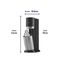 sodastream – Duo Wassersprudler; 1x 1 Liter Glasflasche; 1x BPA-freie Flasche 1 Liter; spülmaschinengeeignet; umweltfreundlich & weniger Einweg-Plastikmüll; titan
