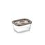 CASO VacuBoxx Eco M- Vakuum-Frischebehälter, 800 ml Volumen, für druckempfindliche und flüssige Lebensmittel, BPA-Frei, Backofenfest, spülmaschinenfest, gefriertauglich
