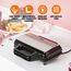 Tristar WF-1171 Waffel-Pommes-Maker, 1000 W, Edelstahl, Silber/Schwarz – Elektrischer Maker für 15 knusprige Waffel-Pommes gleichzeitig, Antihaftbeschichtung, einfach zu reinigen