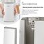 BALTER Edelstahl Wasserkocher mit Temperatureinstellung, 45°C-100°C, Doppelwand, BPA frei, leise & kabellos, Warmhaltefunktion, Teekocher mit Temperaturanzeige, 1.5L, 2200W, Weiss