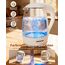 Aigostar Glas Elektrischer Wasserkocher Weiß 1,7 Liter - Schnell Kochendes Glaswasserkocher 2200W, LED-Beleuchtung, Verdicktes Borosilikatglas, BPA-frei, mit kalkfilter, Automatische Abschaltung