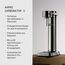 Aarke Carbonator 3, Premium Wassersprudler, Edelstahl Finish + Aarke 60L CO2-Zylinder, 100% erneuerbares CO2