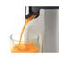 WMF Stelio Saftpresse, Zitruspresse elektrisch, Orangenpresse, 85 Watt, 2 Presskegel, Tropfstopp, Siebeinsatz, Zitronenpresse elektrisch, edelstahl matt